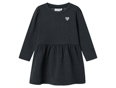 Name It dark sapphire heart sweat dress